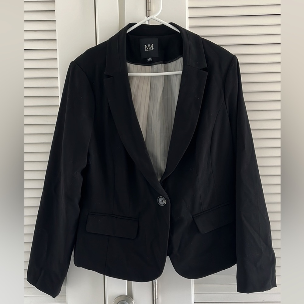 Black blazer XL